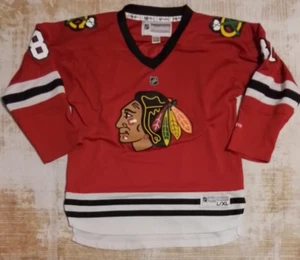Reebok Jersey Marian Hossa # 81 Chicago Blackhawks Youth L/XL - Picture 1 of 11