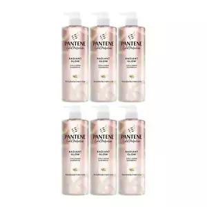 Pantene Pro-V Gold Perfection Radiant Glow Collagen Shampoo, 300ml (Pack of 6) - Picture 1 of 3