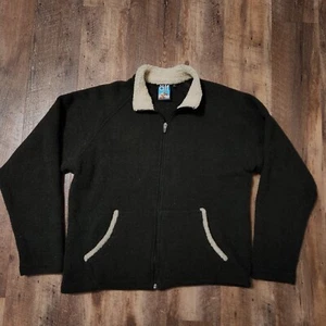 Alf / Kuhl Fleece Sweater Mens Large Full Zip Jacket Made in Canada - Picture 1 of 11
