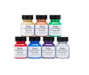Angelus Pearlescent Leather Paint 1oz - Picture 1 of 22