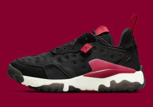 Women's Nike Air Jordan Delta 2 Bred Black Chile Gym Red CW0913-006 sz 6.5 - Picture 1 of 8