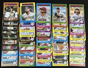 2024 TOPPS HERITAGE IMPRESIÓN CORTA SP QUE ELIGES DE LA LISTA - Imagen 1 de 1