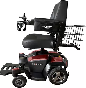 Pride Mobility Go Chair Electric Wheelchair Plus Rear Basket, Cup Holder, Saddle - Picture 1 of 9