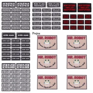 Space MR Robot Patch - Anime Cartoon Iron On Embroidered Patches Kid Clothing - Picture 1 of 43