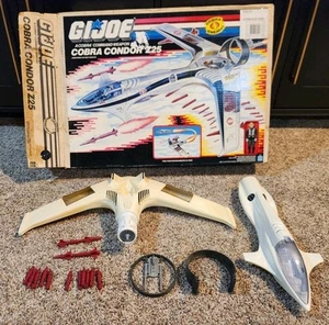 GI JOE ARAH 1989 VINTAGE CONDOR Z-25 Loose Incomplete With Box (No Pilot) - Picture 1 of 12