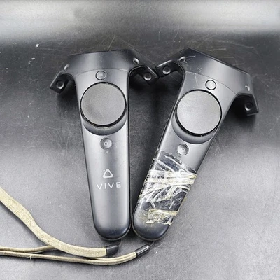HTC Vive Controllers - Untested, Signs of Use, No Packaging - Image 1 of 4