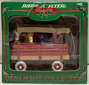 Radio Flyer Ornamento Vintage 1996 Nuevo Con Caja Original - Imagen 1 de 7