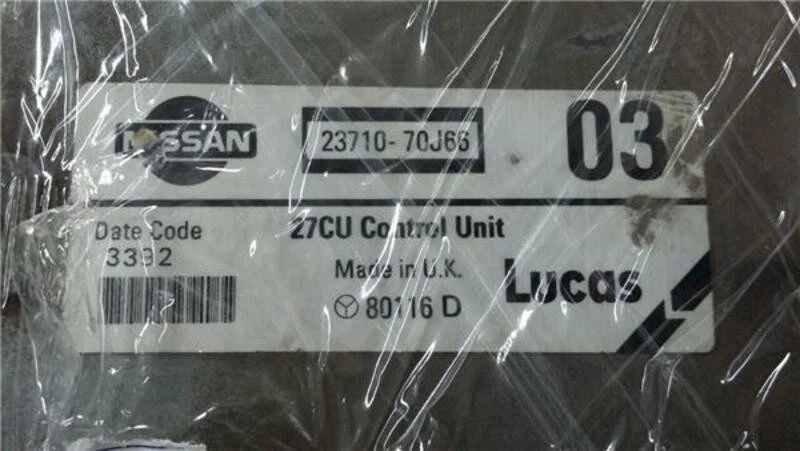 2371070J66 centralina per NISSAN PRIMERA BERL. TRAVELLER (P10 W10) 2.0 112669 - Immagine 1 di 2