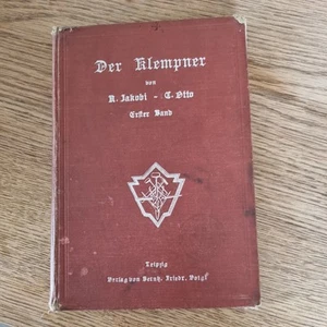 Jakobi/Otto Der Klempner Lehrbuch 1926 Bd 1 Material Werkzeuge Bördeln Drücken - Bild 1 von 8