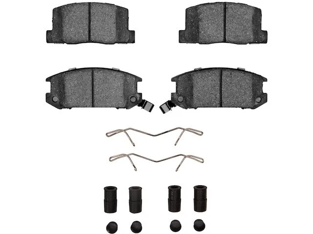 Conjunto de pastilhas de freio traseiras para 2000-2005 Toyota MR2 Spyder 2001 2002 2003 2004 FP841QN - Imagem 1 de 1