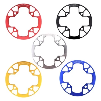 Aluminum Alloy Bike Crankset Protector Bicycles Chainring Guard Easy to Use - image 1 of 4