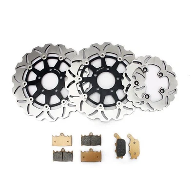 For Suzuki Front Rear Brake Rotors Discs Pads SV1000 SV 1000 S 2003-2007 2006 05 - Image 1 of 4