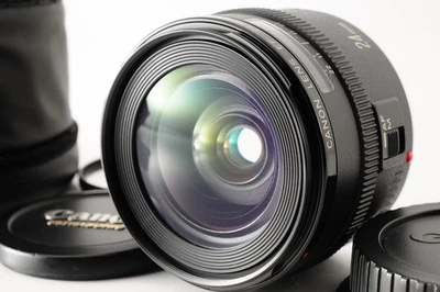 US Duty Paid [Near Mint] Canon EF 24mm F2.8 AF Wide Angle Lens From Japan - Image 1 of 4