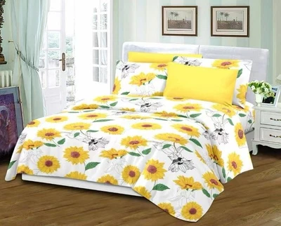 HOTEL COLLECTION BAMBOO 1800 QUEEN SHEET SET 100% WRINKLE FREE COTTON TOUCH - Image 1 of 4