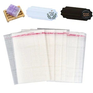 Soap Packaging Set 200 Pcs Soap Wrapping Paper with Sticker Labels for DIY Gift - Picture 1 of 7