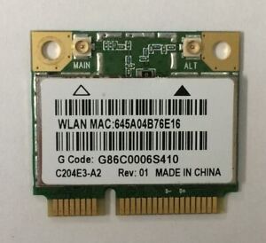 Genuine Qualcomm Atheros QCWB335 WiFi + Bluetooth 4.0 Half Mini PCI-e Card