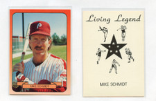 1990'S LIVING LEGEND MIKE SCHMIDT , PHILLIES
