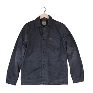 Carhartt Fynn Jacket M Faded Grey Workwear Blazer Chore Coat Utility - Picture 1 of 9