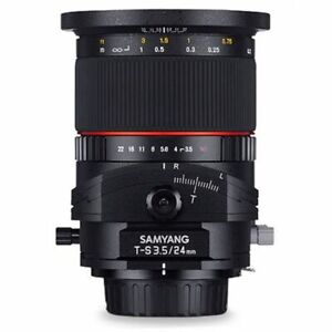 Objektiv Samyang T-S 24 mm f/3,5 ED AS UMC Tilt-Shift für Canon