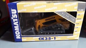 Joal 1:25 Komatsu CK35-1 Model Compact Tracked Loader Digger BNIB 40085 metal