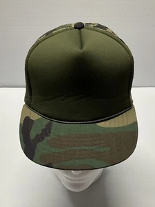 Madhatter Baseball Snap Back Mesh Cap, Camouflage Youth Fit All - Picture 1 of 8