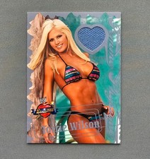 Fleer WWE Divas 2005 Torrie Wilson Event-Used Ring Mat Wrestling Card
