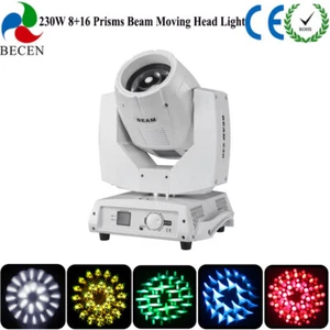 1pcs White Sharpy 230W 7R Beam Moving Head Lights DMX Show Wedding Stage Lights - Picture 1 of 8