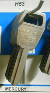 Ten H53 Ilco 1181FD key blanks-Ford, Mercury - Picture 1 of 1