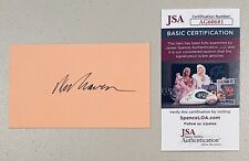 Wes Craven Signed Autographed 3x5 Card JSA Cert Scream Nightmare On Elm Street 2