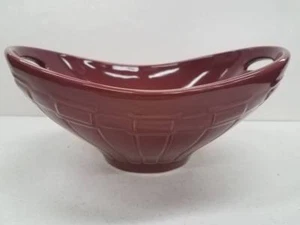 Longaberger Contour Bowl Pimentón Plato para Hornear Servidor Plato para Servir NUEVO Retirado - Imagen 1 de 3