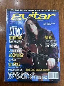Guitar for the Practicing Musician magazine September 1991 Billy Sheehan poster - Foto 1 di 2