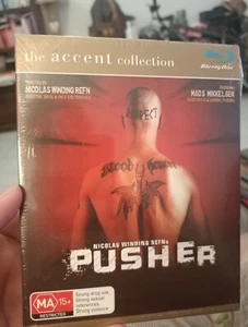 Pusher (Blu-ray, 1996) Brand New N Sealed, Mads Mikkelsen, Nicolas Winding Refn - Picture 1 of 2