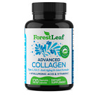 Forest Leaf Advanced Collagen Type 1,2,3 Vitamin C Hyaluronic Acid 100mg 120Caps