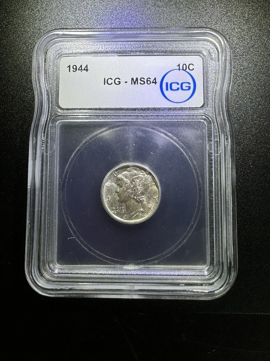 1916-S 年 マーキュリー・ダイム ICG MS64 1916 S Mercury Silver Dime Coin Value Prices, Photos & Info