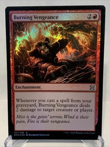 MTG Burning Vengeance (NM)*Foil* from Eternal Masters : magic the gathering - Picture 1 of 2