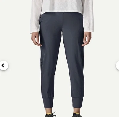 Calça Patagonia Feminina Happy Hike Studio Azul Smolder Tamanho XS Jogger Atlética - Imagem 1 de 4
