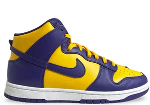 Talla 10.5 USADO - Nike Dunk High Lakers DD1399-500 - Imagen 1 de 8