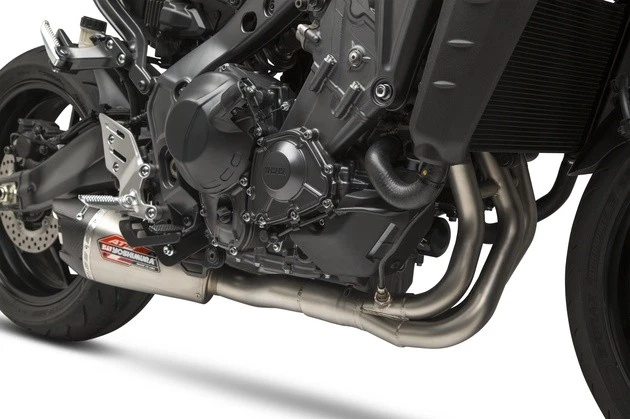 Yoshimura AT2 Race Series Full Exhaust System SS/CF for Yamaha MT-09/MT-09 SP Foto 1 de 1