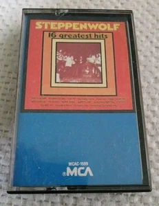 16 Greatest Hits By Stepphenwolf (Cassette Tape 1973,MCA) - Imagen 1 de 9