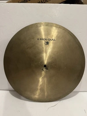 Vintage 18” Chin-Dal Cymbal Musical Instrument - Image 1 of 4