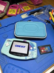 Pokémon Retroiluminado IPS Nintendo Gameboy Advance Consola GBA Cartucho Cristal V4 - Imagen 1 de 5