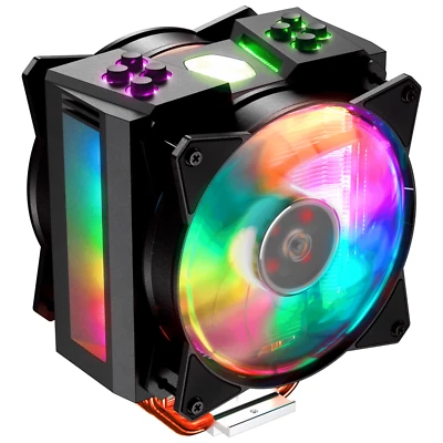 Cooler Master MasterAir MA410M ARGB CPU Air Cooler, Customizable ARGB, Aluminum  - Image 1 of 4