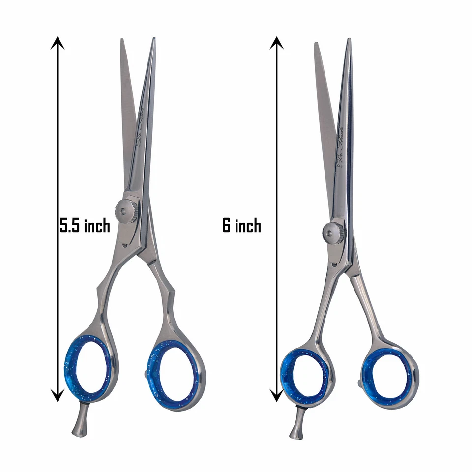 2er Linkshänder Profi Scheren Set.Friseurschere Haarschere.Lefty Salon Scissors - Bild 1 von 4