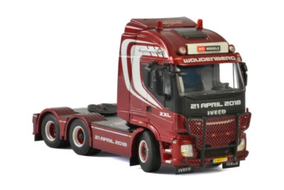 WSI 适用于依维柯 STRALIS 6x2 标牌轴驾驶室适用于 WSI XXL 型号 2018 1/50 型号卡车 — 第 1/4 张图片