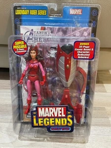 Marvel Legendary Rider Series Scarlet Witch Toy Biz, Brand new - Picture 1 of 2