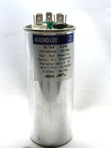 Auchoice Dual Run Capacitor CBB65 35/5 uF MFD 450VAC 50/60Hz HVAC Parts - Picture 1 of 5