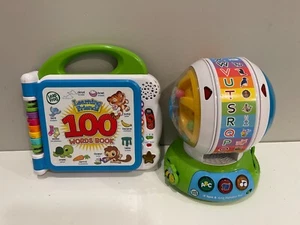 2 Leap Frog Learning Toys English Espanol Bilingual - Picture 1 of 2