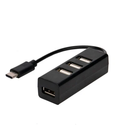 VINCIANN Hub moltiplicatore da type-C 3.1 a 4x USB-A 2.0 per tablet smartphone OTG FDS2
