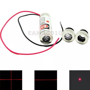 Focusable 650nm 5mW 3-5V Red Diode Laser Dot/Line/Cross Module w/ Driver in - Picture 1 of 5