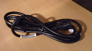 Zwarte Netsnoer voedingskabel toesteladapter Euronetsnoer 1,8m NIEUW - Photo 1/4